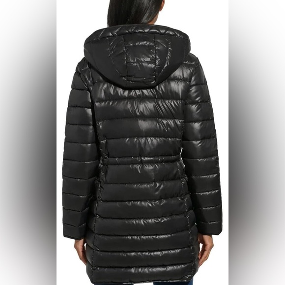 ❤️Kenneth Cole Women's Quilted Black Puffer Coat Size XS - Picture 2 of 11